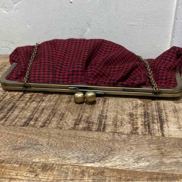 Vintage Wool Blend Crossbody/Shoulder Bag - Picture 10 of 12